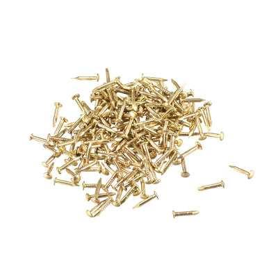 Harfington Uxcell Small Tiny Nails 1.2X8mm for DIY Decorative Wooden Boxes 200pcs