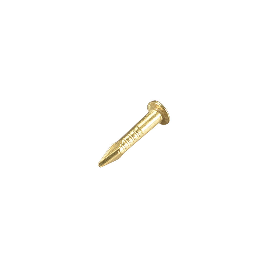 uxcell Uxcell Tiny Brass Nails 1.2mmX8mm for DIY Decorative Wooden Boxes 100pcs