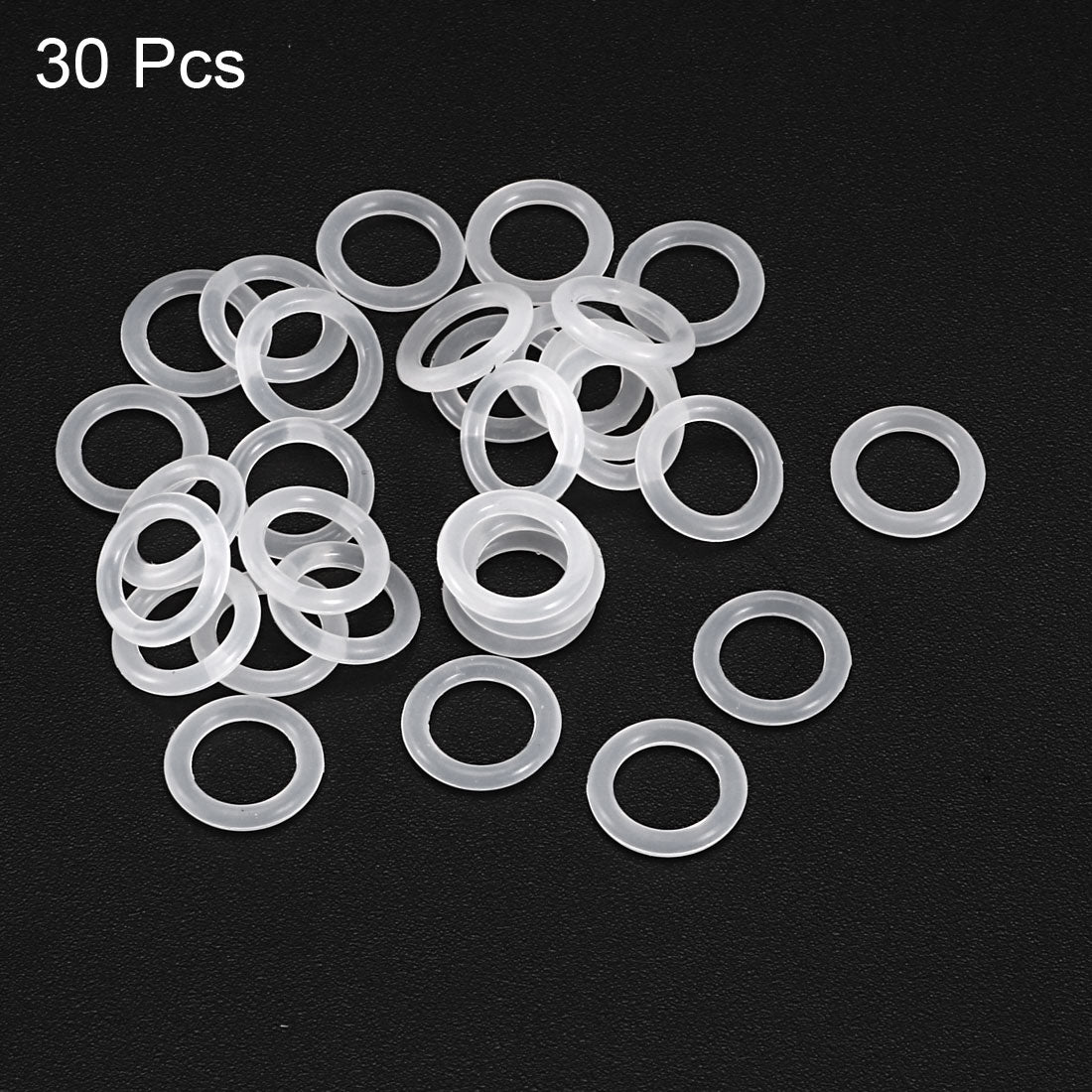 uxcell Uxcell Silicone O-Rings, VMQ Seal Gasket for Compressor Pipe Repair