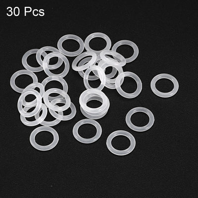 Harfington Uxcell Silicone O-Rings, VMQ Seal Gasket for Compressor Pipe Repair