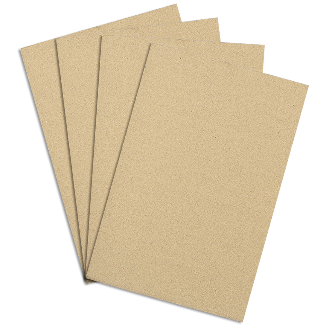 uxcell Uxcell Corrugated Cardboard Filler Insert Sheet Pads 3-Layer 3mm x 8 x 12-Inch 4pcs