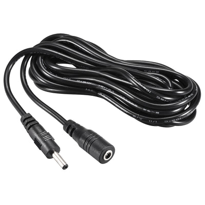Harfington Uxcell Power Extension Cable 9.84ft 3Meter 1.35mmx3.5mm Compatible w Adapter