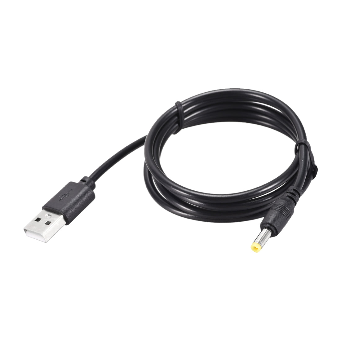 uxcell Uxcell 1M DC Male Power Supply 4.0x0.7mm Adapter to USB Plug Male Cable