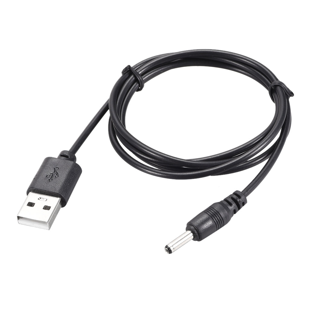 uxcell Uxcell 1M DC Male Power Supply 3.5 x 1.35mm Adapter to USB Plug Male Cable