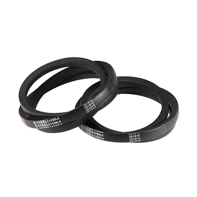 Harfington Uxcell V-Belts Girth A-Section Rubber Drive Belt