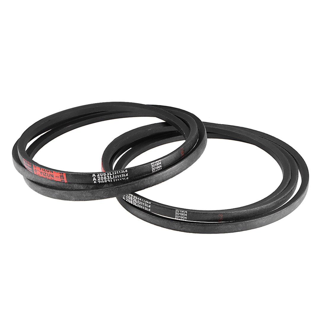 uxcell Uxcell V-Belts Girth A-Section Rubber Drive Belt