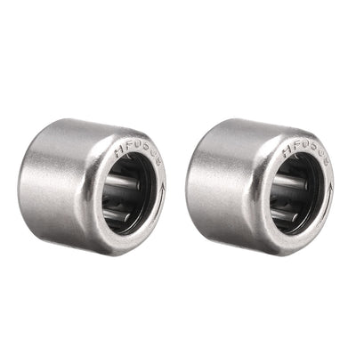 Harfington Uxcell 2Pcs Needle Roller Bearings, One Way Bearing, 6mm Bore 10mm OD 8mm Width