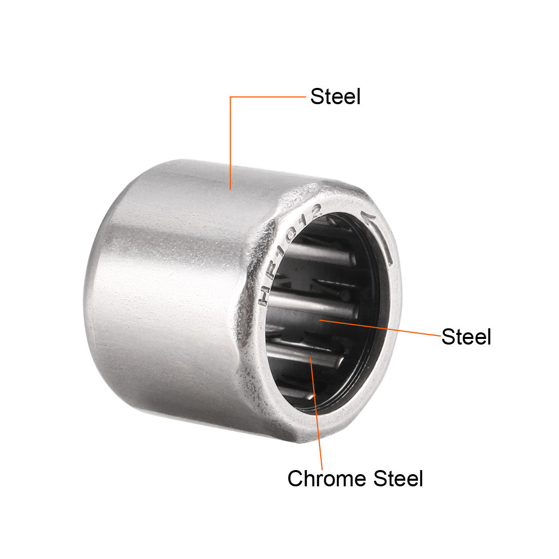 uxcell Uxcell Needle Roller Bearings Chrome Steel Needles One Way Clutch Bearing Metric