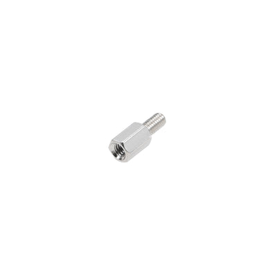 Harfington Uxcell M3 x 45 mm + 6 mm Male to Female Hex Nickel Plated Spacer Standoff 10pcs