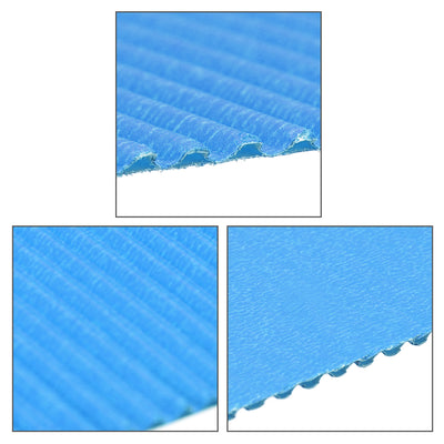 Harfington Uxcell 5pcs Corrugated Cardboard Paper Sheets,Light Blue,7.87-inch  x 11.90-inch