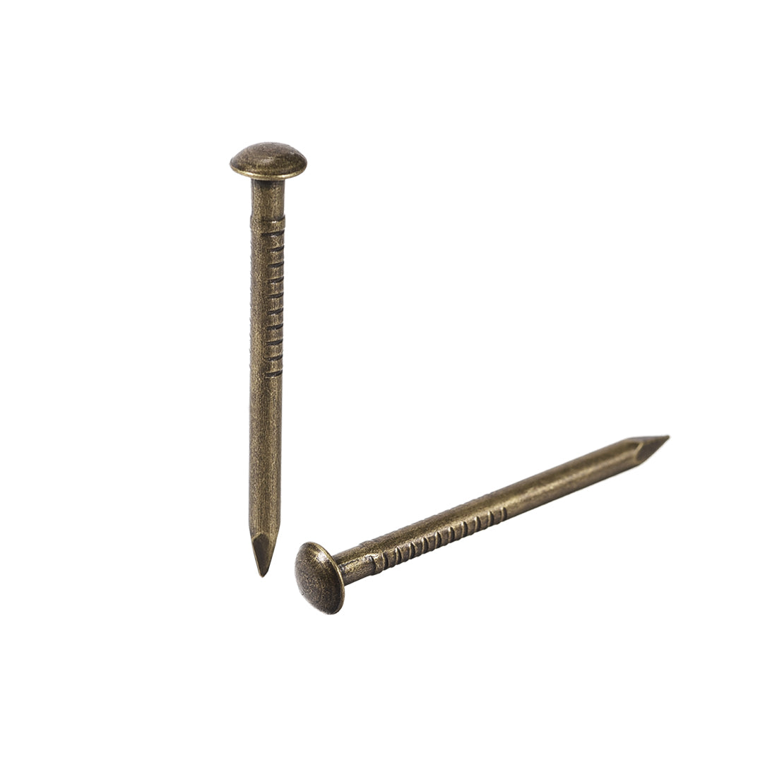 Uxcell Small Tiny Brass Nails 1.2x8mm For DIY