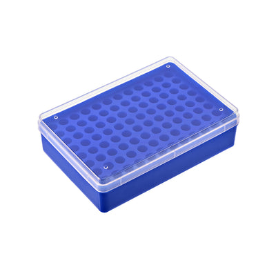 uxcell Uxcell Centrifuge Tube Rack 96-Well Polypropylene Holder for 1.5ml Microcentrifuge Tubes 11.5mm Hole Dia