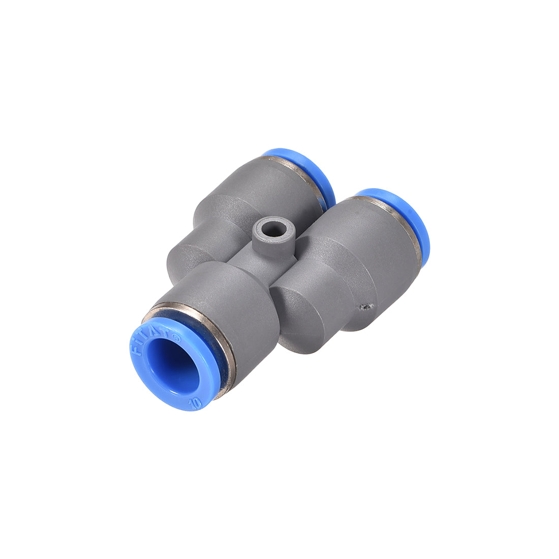 uxcell Uxcell Push To Connect Air Fittings Y Type Tube Connect 10mm OD Push Lock Grey