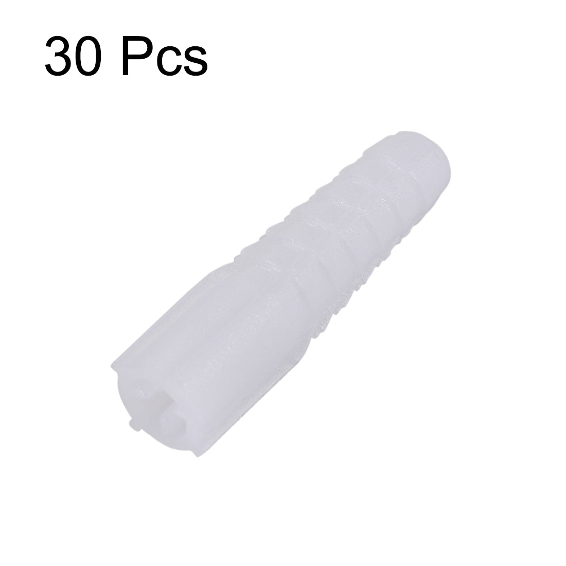 uxcell Uxcell 10x40mm Plastic Expansion Tube Bolts Column Frame Fixings White 30pcs