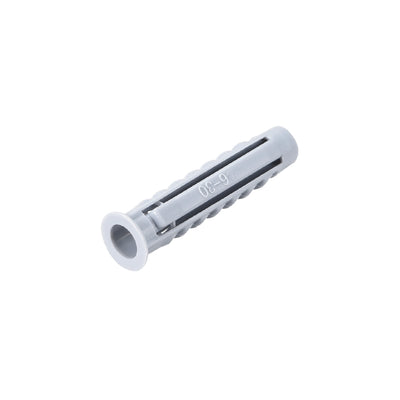 Harfington Uxcell 6mmx30mm Plastic Expansion Tubes Column Frame Fixings Gray 100pcs