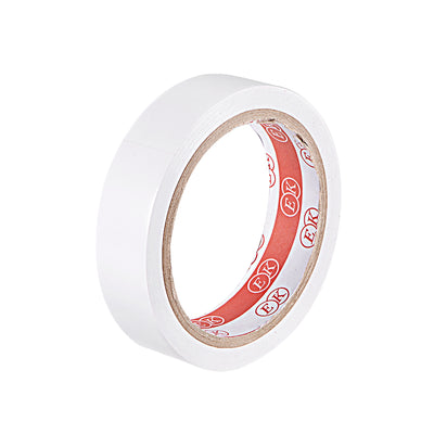 Harfington Uxcell Caution Warning Sticker Adhesive Tape PVC Marking Tape, 56 Ft x 1 Inch(LxW), White for Workplace Wet Floor