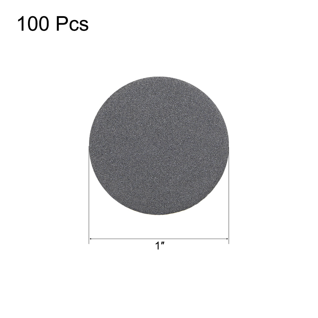 uxcell Uxcell Hook and Loop Sandpaper Disc Wet Dry Silicon Carbide Pads