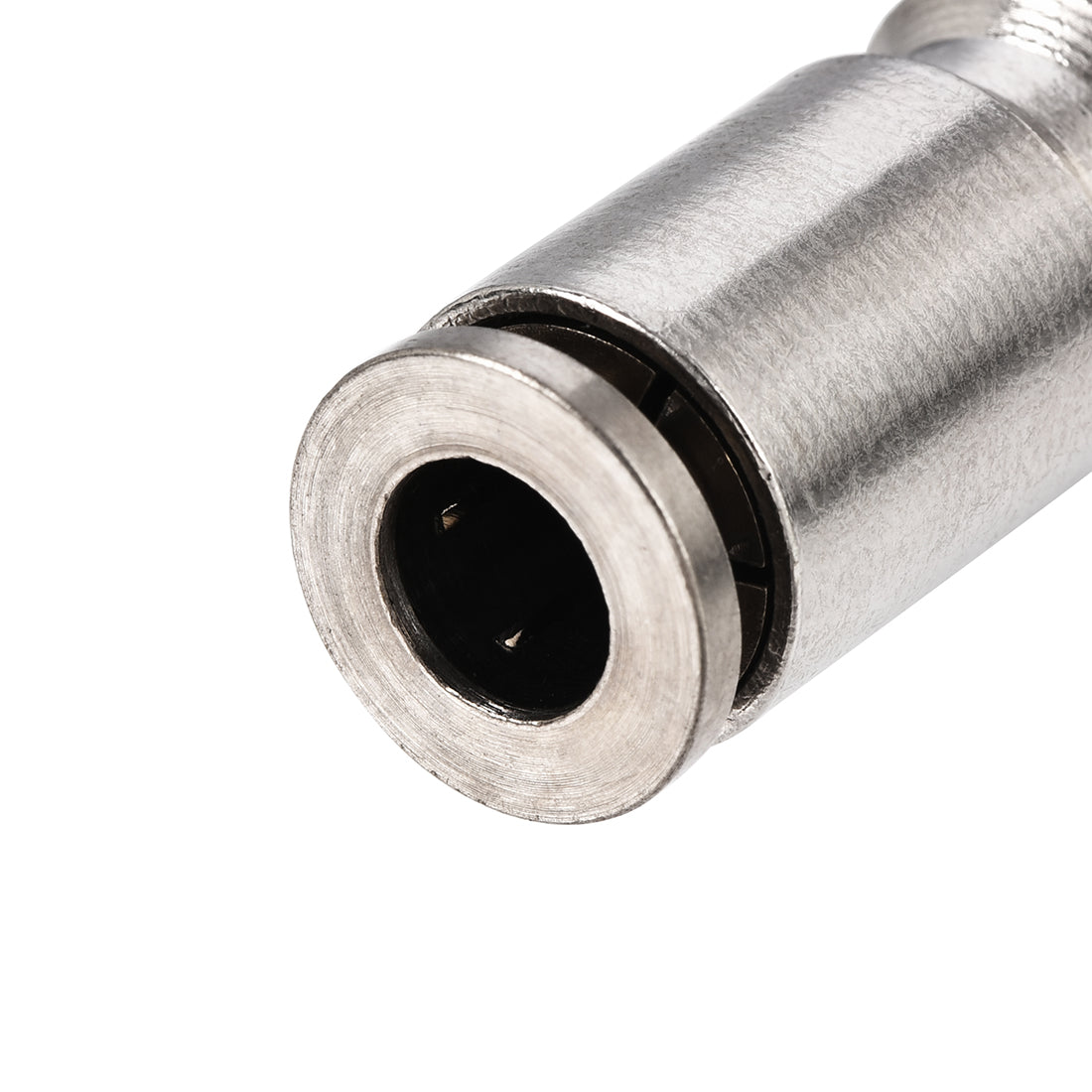 uxcell Uxcell Push to Connect Tube Fitting Straight Pneumatic Connector for 6mm OD Tube 2pcs