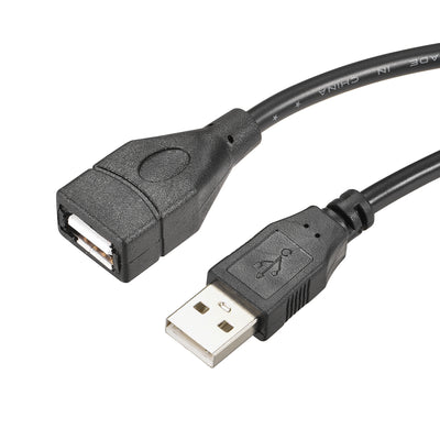Harfington Uxcell USB Extension Cable,3meter Type a Male to USB a Female USB Wire Black