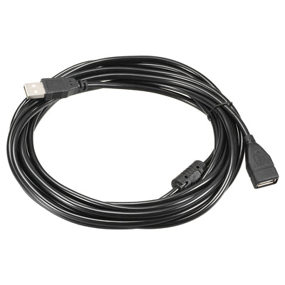 Harfington Uxcell USB Extension Cable,5m Type a Male to USB a Female USB Wire Black