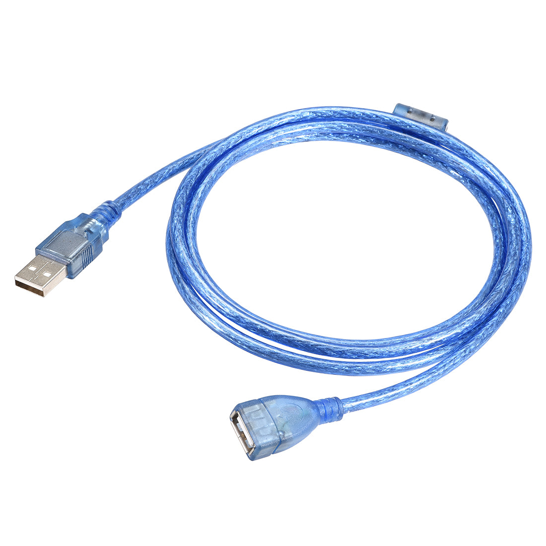 uxcell Uxcell USB Extension Cable,1.5m Type a Male to USB a Female USB Wire Blue