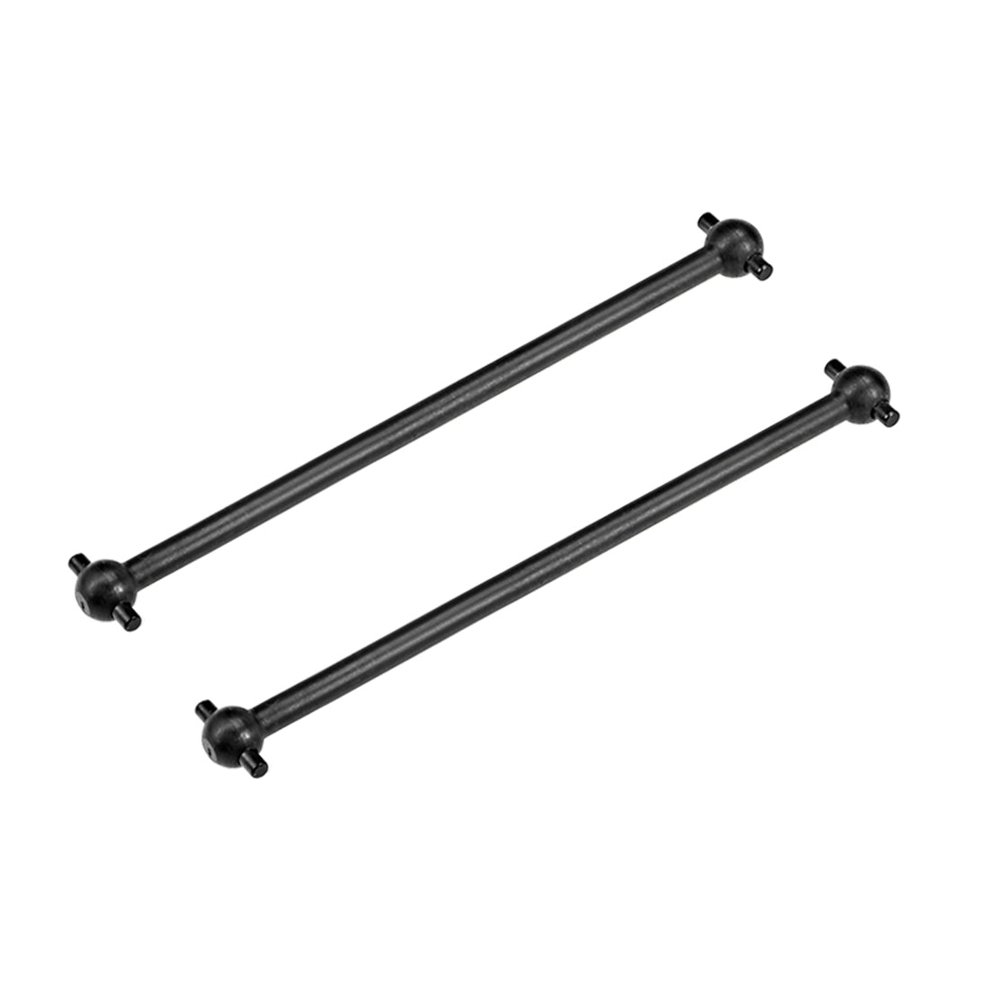 uxcell Uxcell 87mm Drive Shaft for 1/10 RC Car Truck Black 2pcs