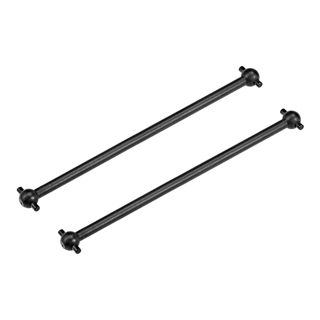 uxcell Uxcell 89.5mm Drive Shaft for 1/10 RC Car Truck Black 2pcs