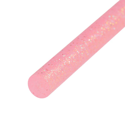 Harfington Uxcell Mini Hot Glue Sticks for Glue Gun 0.27-inch x 4-inch White Glitter 10pcs