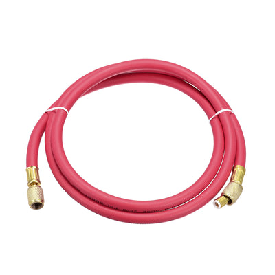 Harfington Uxcell Refrigerant Charging Hose, Copper Plating Connector, for Automotive or Home HVAC Air Conditioner Refrigeration Maintenance