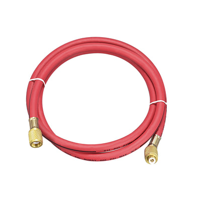 Harfington Uxcell Refrigerant Charging Hose, with Copper Plating Connector, for Automotive or Home HVAC Air Conditioner Refrigeration Maintenance