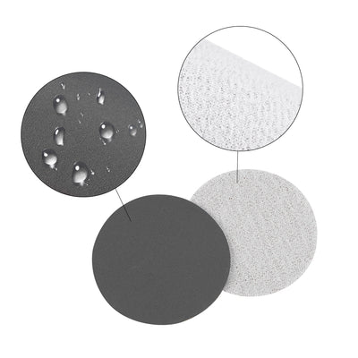 Harfington Uxcell 2" Hook and Loop Sanding Disc 1200/2000/3000 Grit Silicon Carbide Wet/Dry 15Pcs