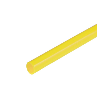 uxcell Uxcell Silicone Tube, 4mm ID x 6mm OD 1m/3.3ft Tubing Yellow