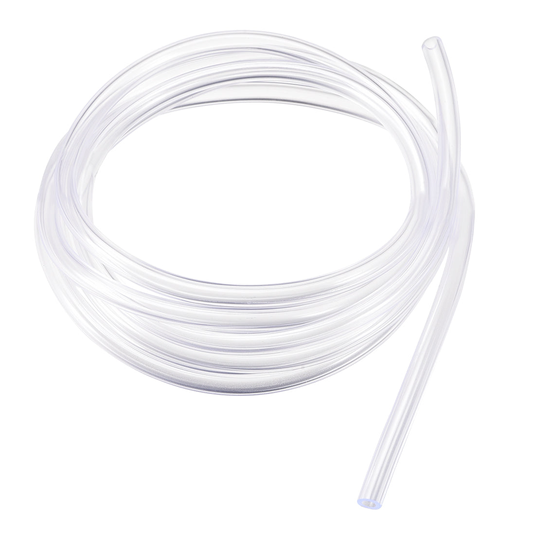 Uxcell Uxcell PVC Hose Tube, 7mm(0.27") ID x 10mm(0.39") OD 1.5m Clear Vinyl Tubing