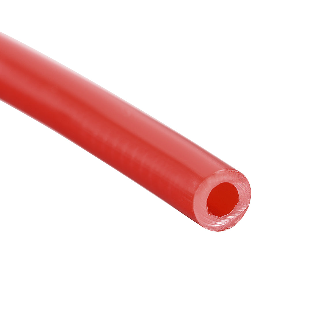 Uxcell Uxcell 4mm OD 2mm ID 2m Long PA12 Nylon Tube for Air Line Brake Fluid Transfer Red