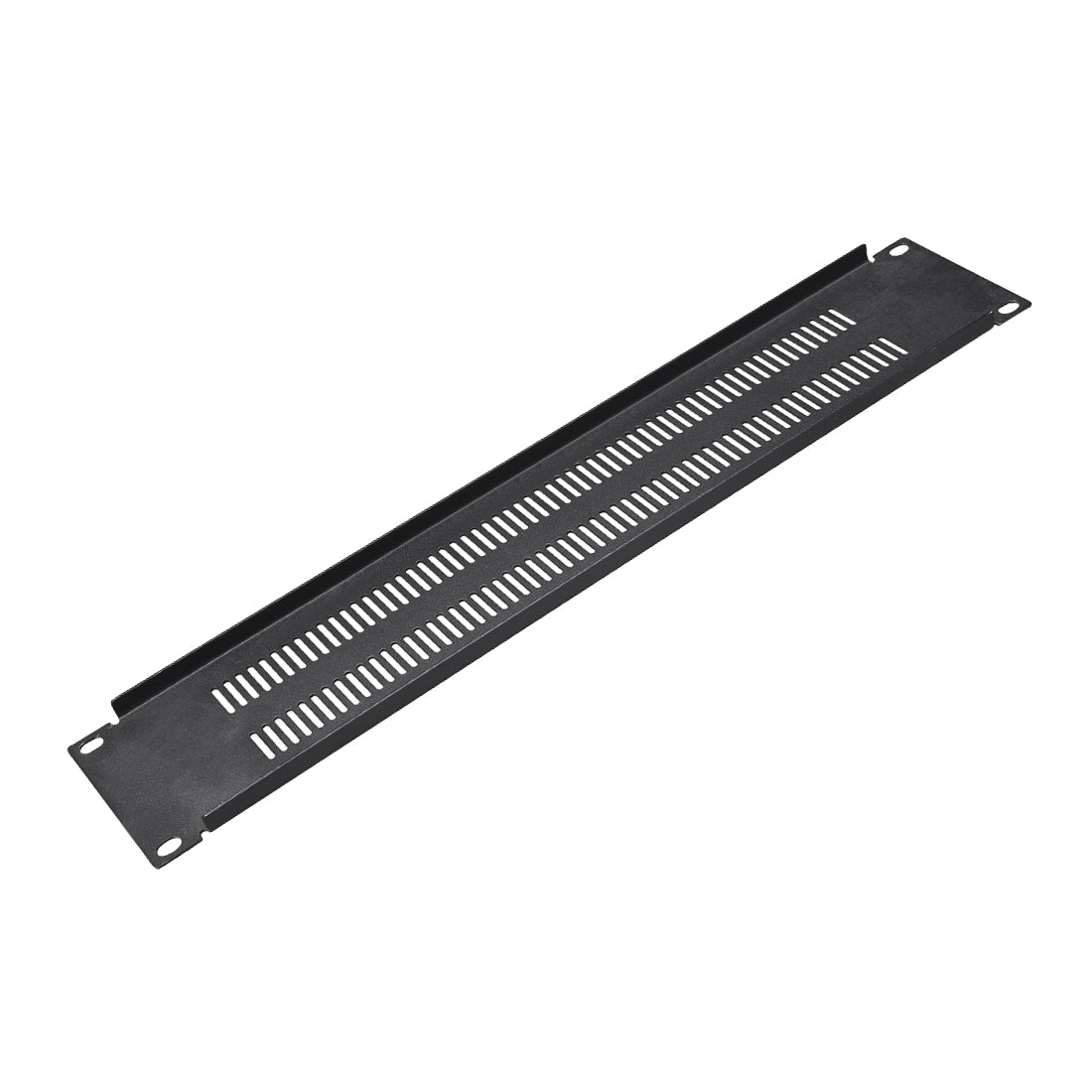 uxcell Uxcell 2U Blank Rack Mount Panel Spacer with Venting for 19-Inch Server Network Rack Enclosure Or Cabinet