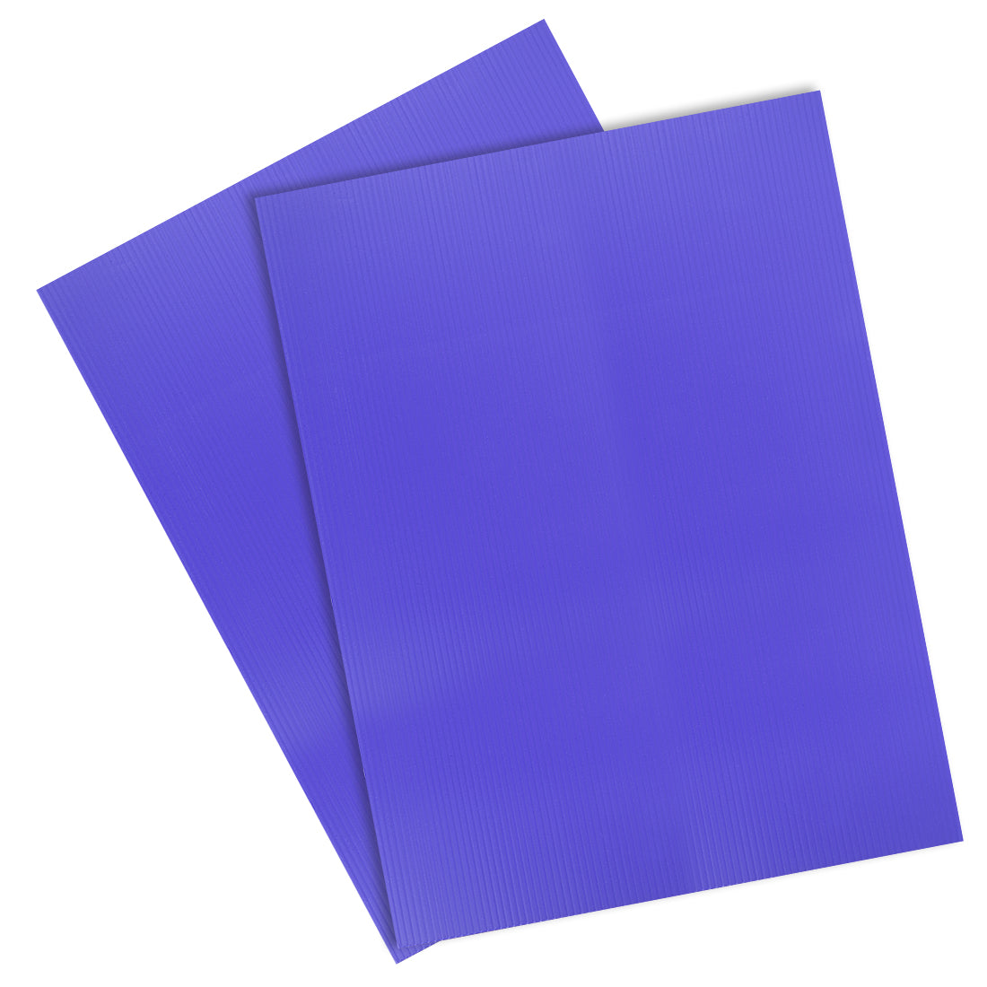 Uxcell Uxcell Corrugated Plastic Sheets,3mm Blue Blank Yard Lawn Signs,12Inch x 16Inch 2pcs
