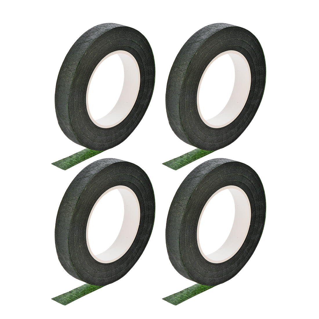 uxcell Uxcell 4Roll 1/2"x30Yard Dark Green Floral Tape Flower Adhesives Floral Arrangement