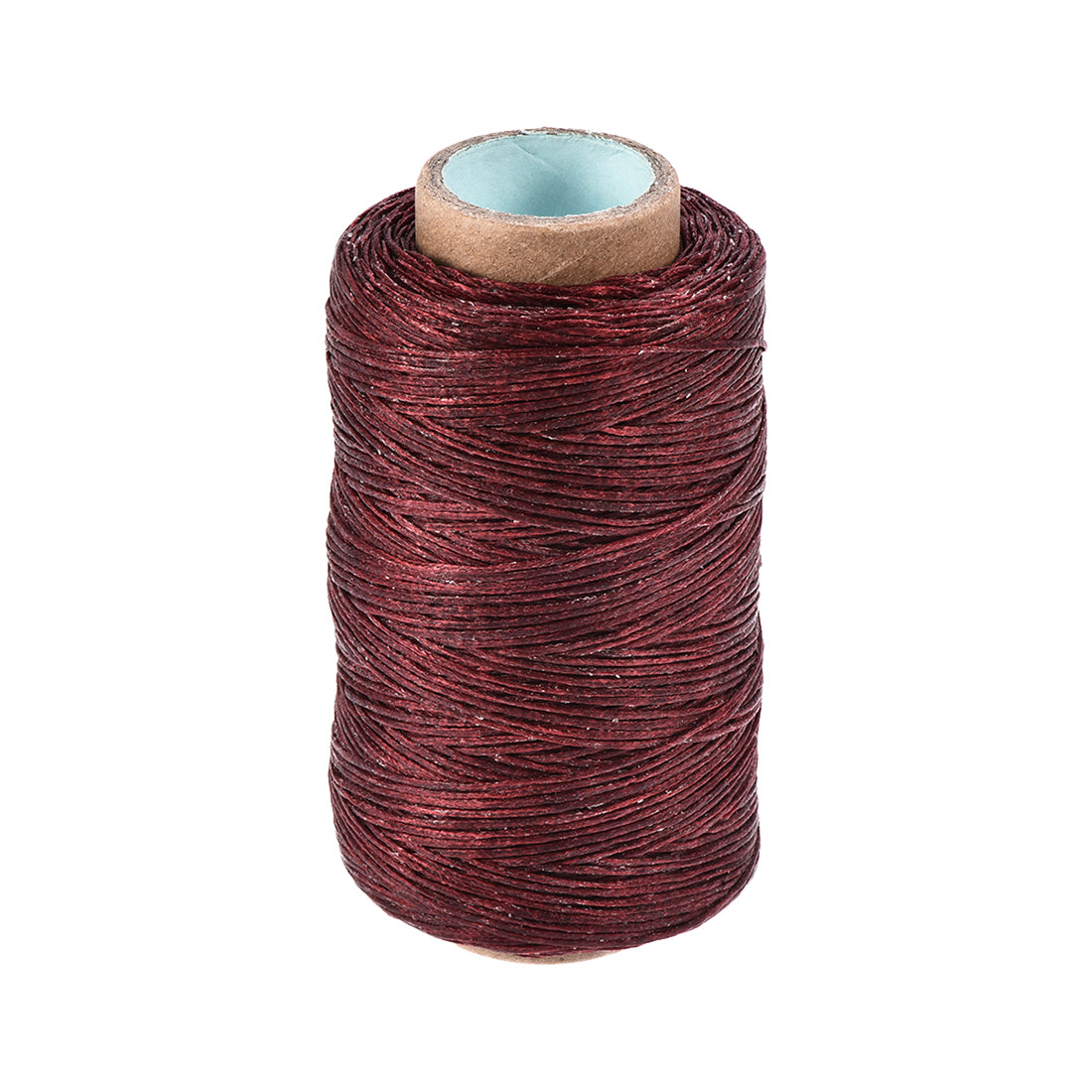 Uxcell Uxcell Leather Sewing Thread 273Yards 150D/1mm Waxed Cord Stitching Flat Thread, Purple