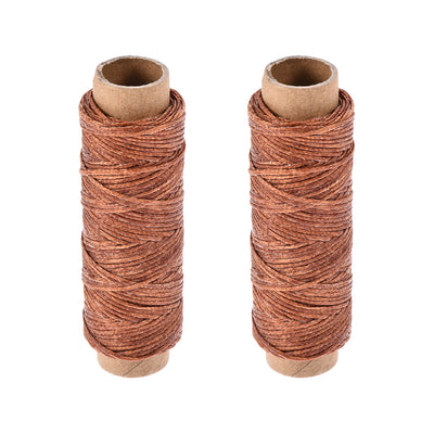 Harfington Uxcell Leather Sewing Thread Waxed Thread Cords