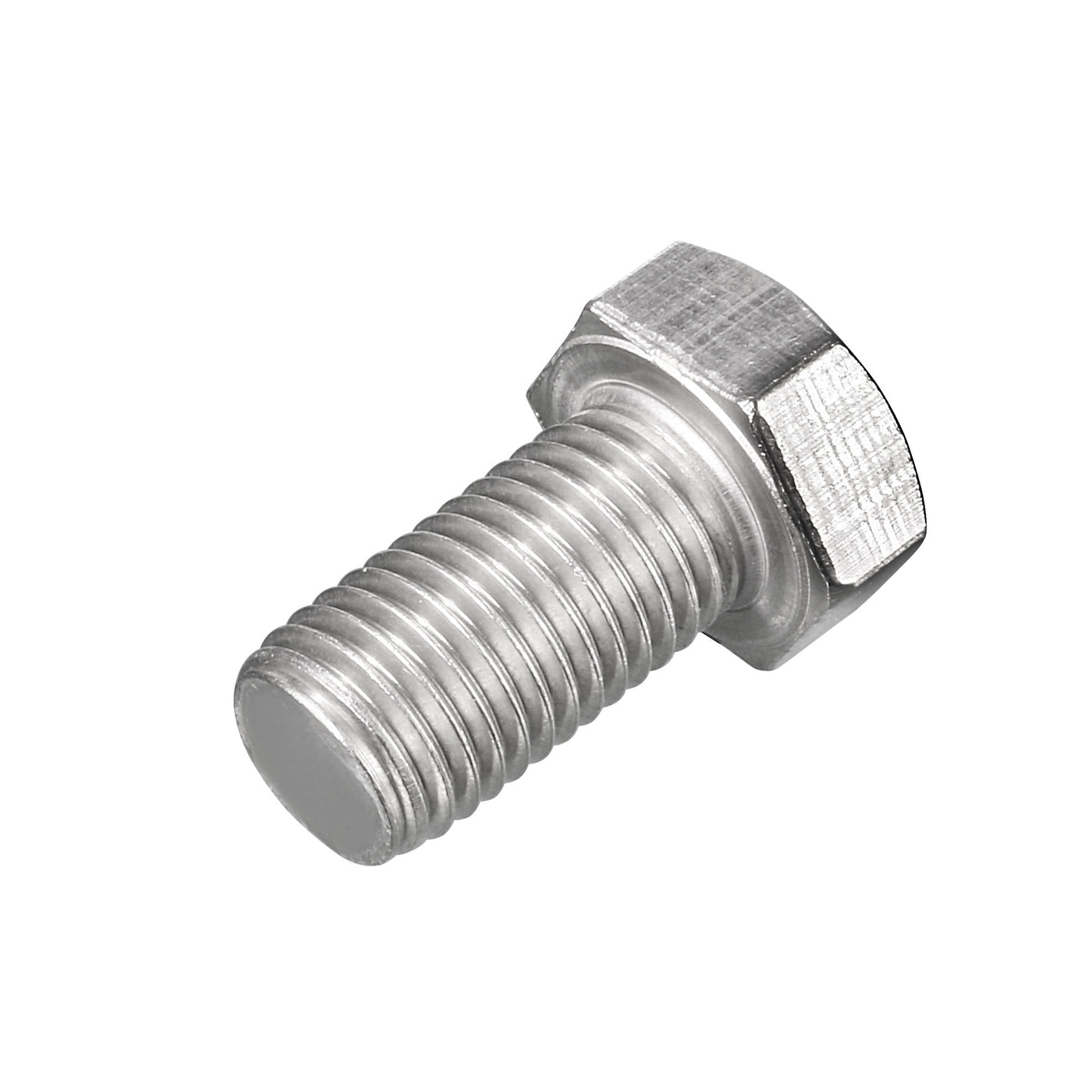 Uxcell Uxcell Hex Screw Bolt, Metric M16x30mm 304 Stainless Steel Fully Threaded Bolts 4pcs
