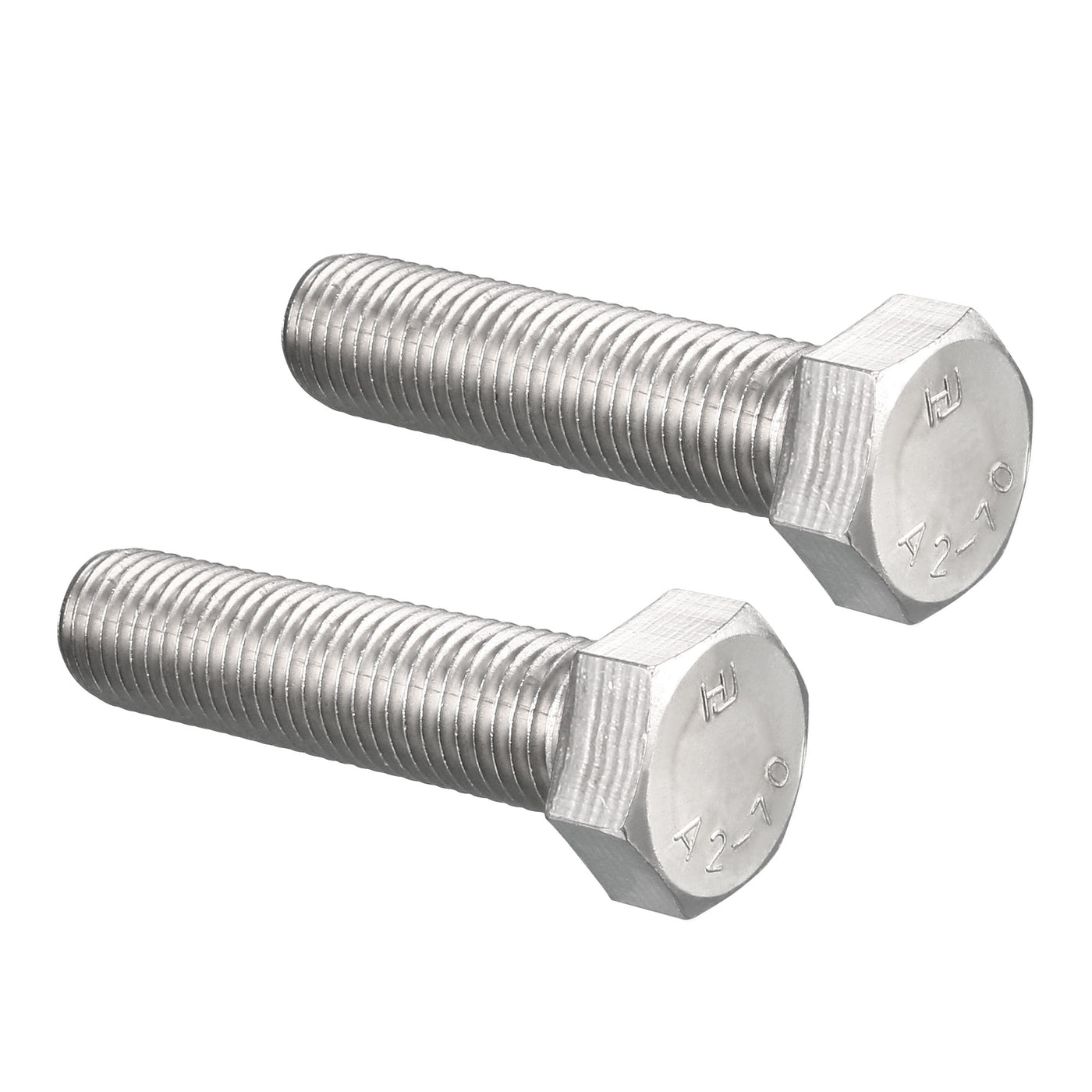 uxcell Uxcell Hex Bolt, 304 Stainless Steel Screw Bolts