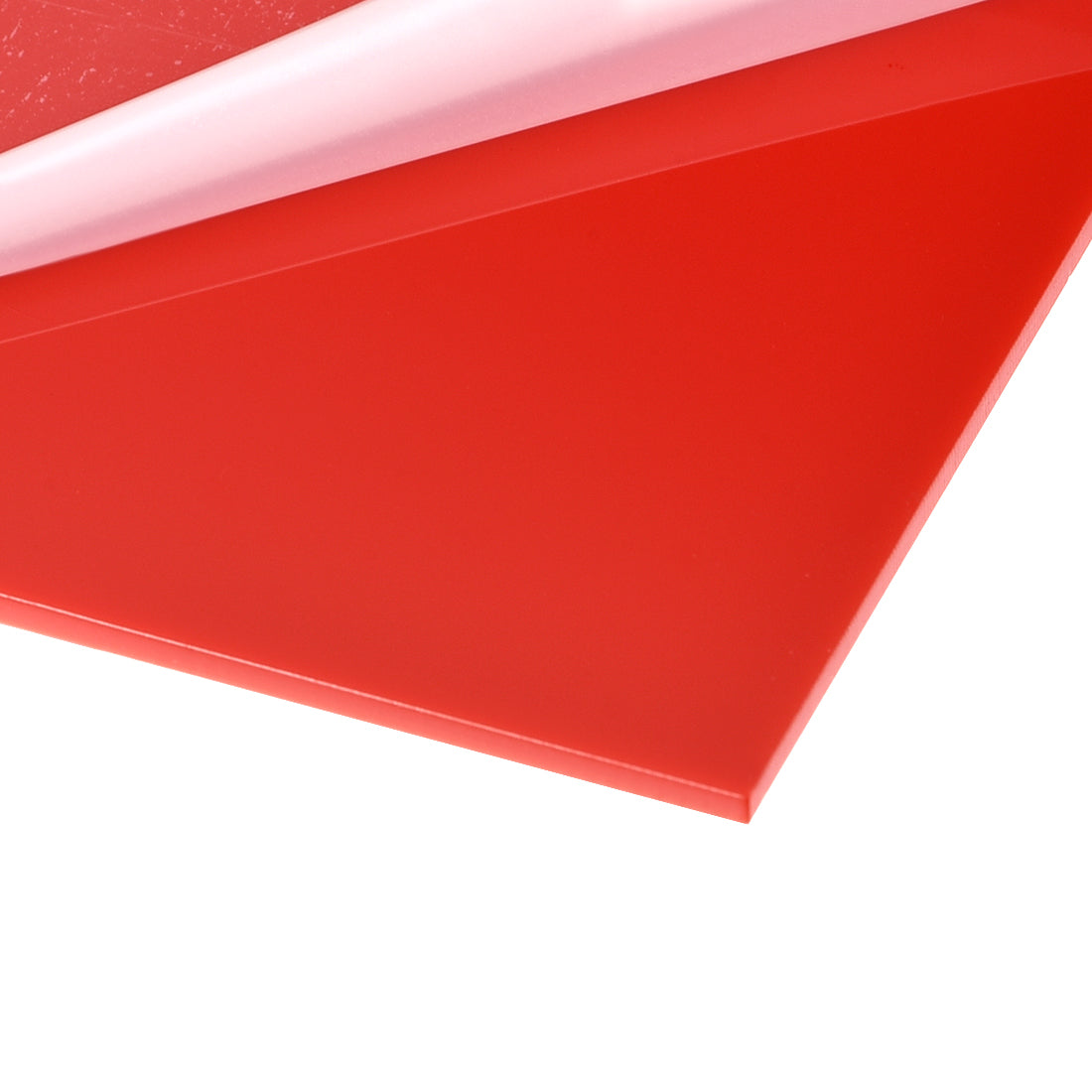 uxcell Uxcell Acrylic Sheet Clear Cast,Red,2.36 x 4.72-Inch,0.07inch Thick