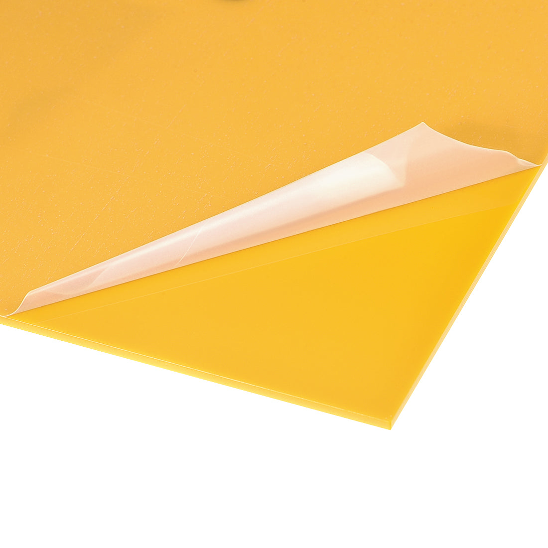 uxcell Uxcell Acrylic Sheet Cast,Yellow,3.93 x 7.86-Inch,0.07inch Thick