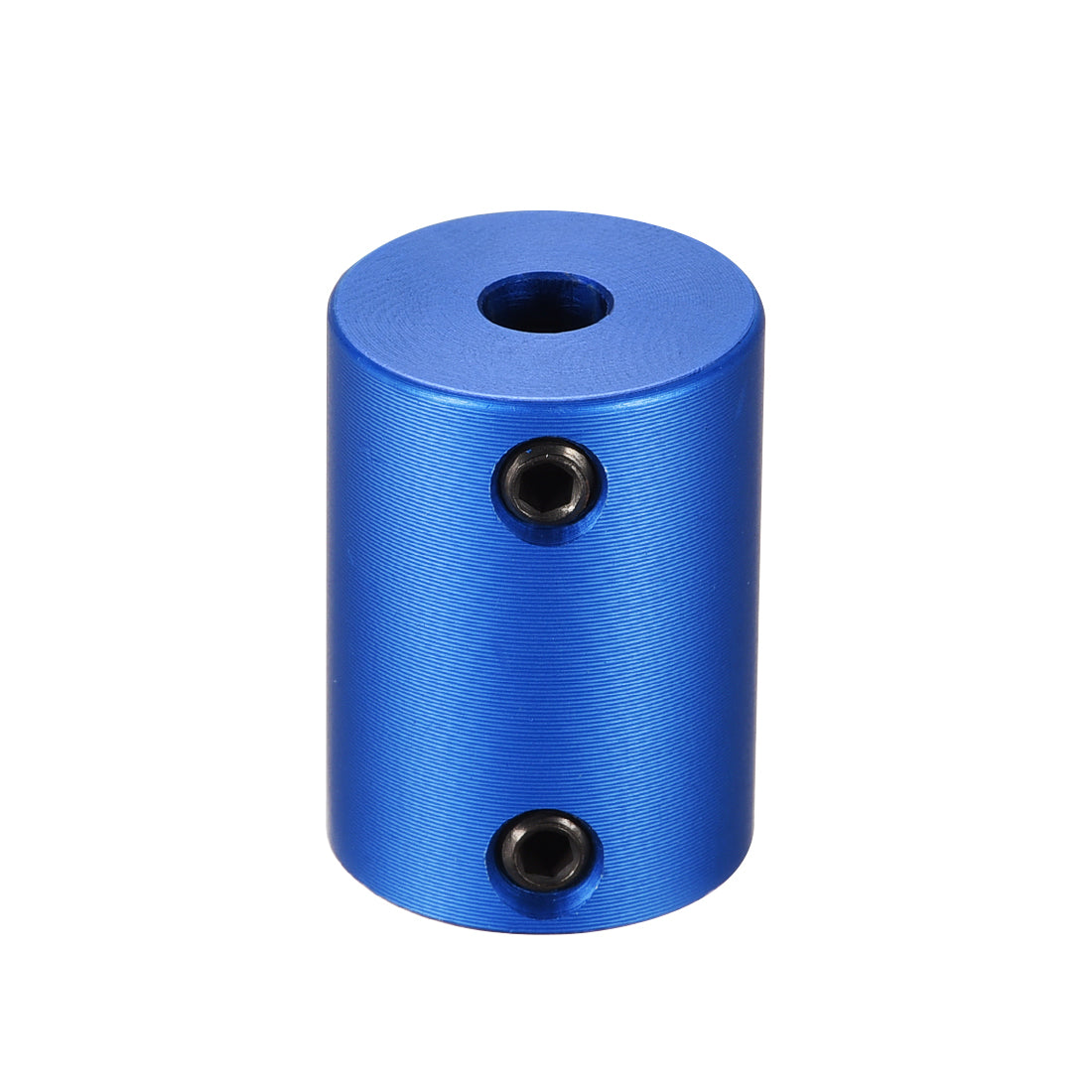 Uxcell Uxcell 8mm to 10mm Bore Rigid Coupling 25mm Length 18mm Diameter Aluminum Alloy Shaft Coupler Connector Blue