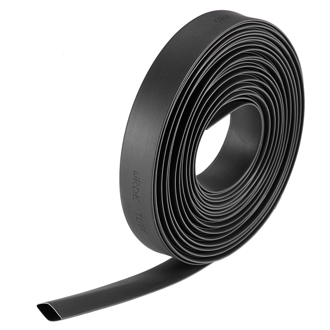 uxcell Uxcell Heat Shrink Tubing, 5/16"(8mm) Dia 13.7mm Flat Width 2:1 rate 7m - Black