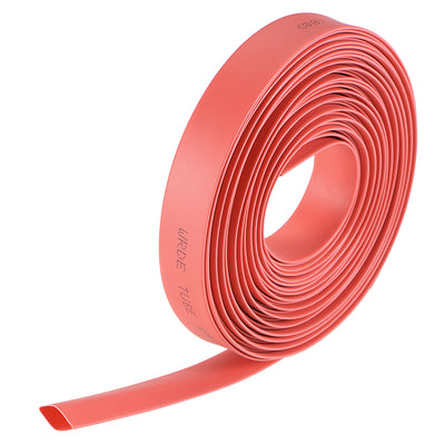 uxcell Uxcell Heat Shrink Tubing, 5/16"(8mm) Dia 13.7mm Flat Width 2:1 rate 7m - Red