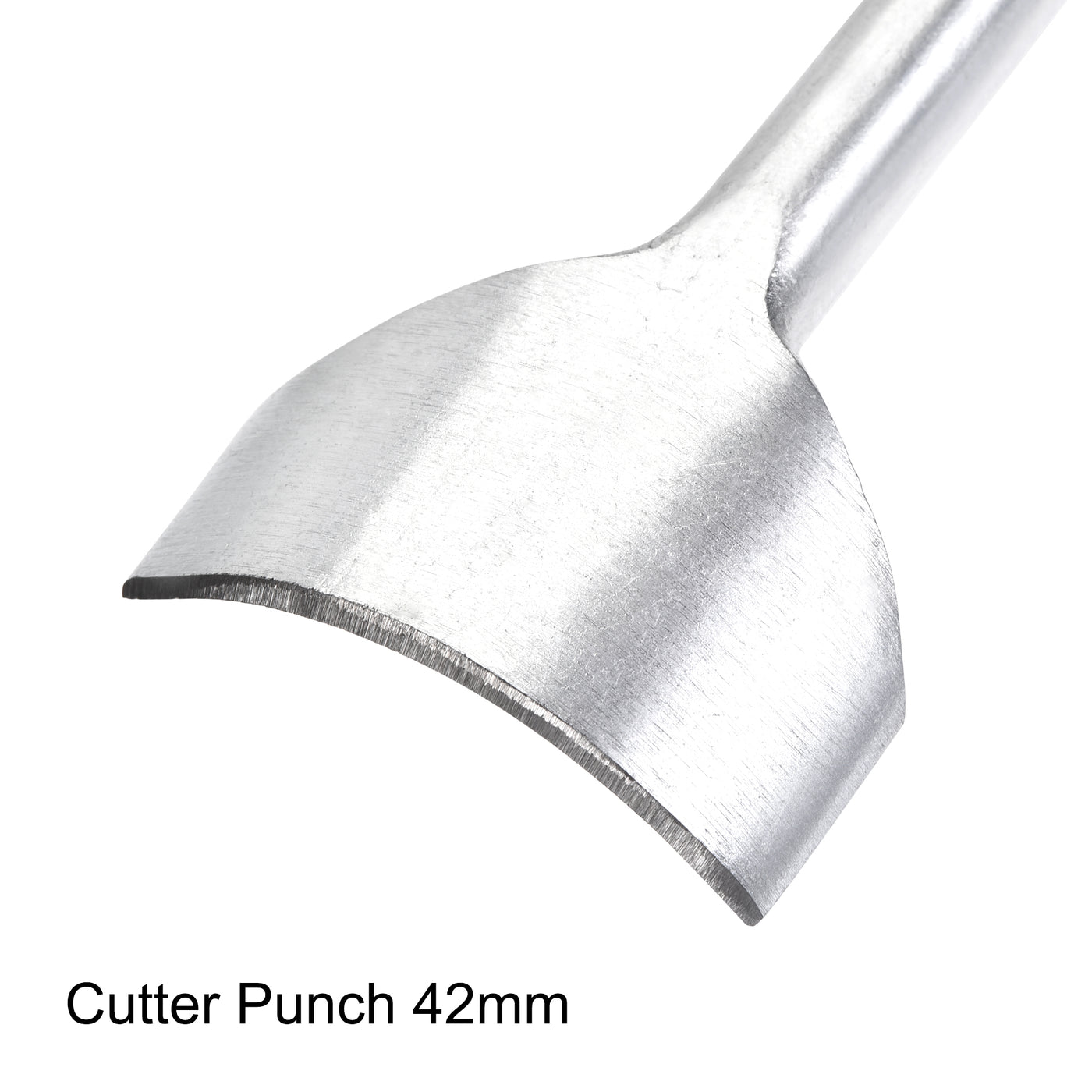 Uxcell Uxcell Arc-Shaped Leather Cutter Punch 50mm Strap End Punch Tool for DIY Craft