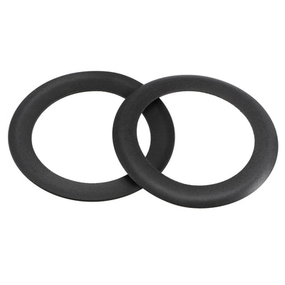 Harfington Uxcell Air Compressor Compression Piston Ring Replacement Part 67.4mm OD 48mm ID 0.8mm Thickness, Dark Gray, 2Pcs