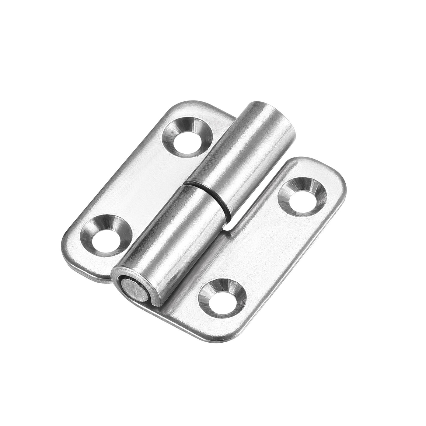 uxcell Uxcell Lift Off Hinge , Right Handedness Mini Stainless Steel Hinge Detachable Slip Joint Small Flag Hinges 37mm Long 33mm Open Width