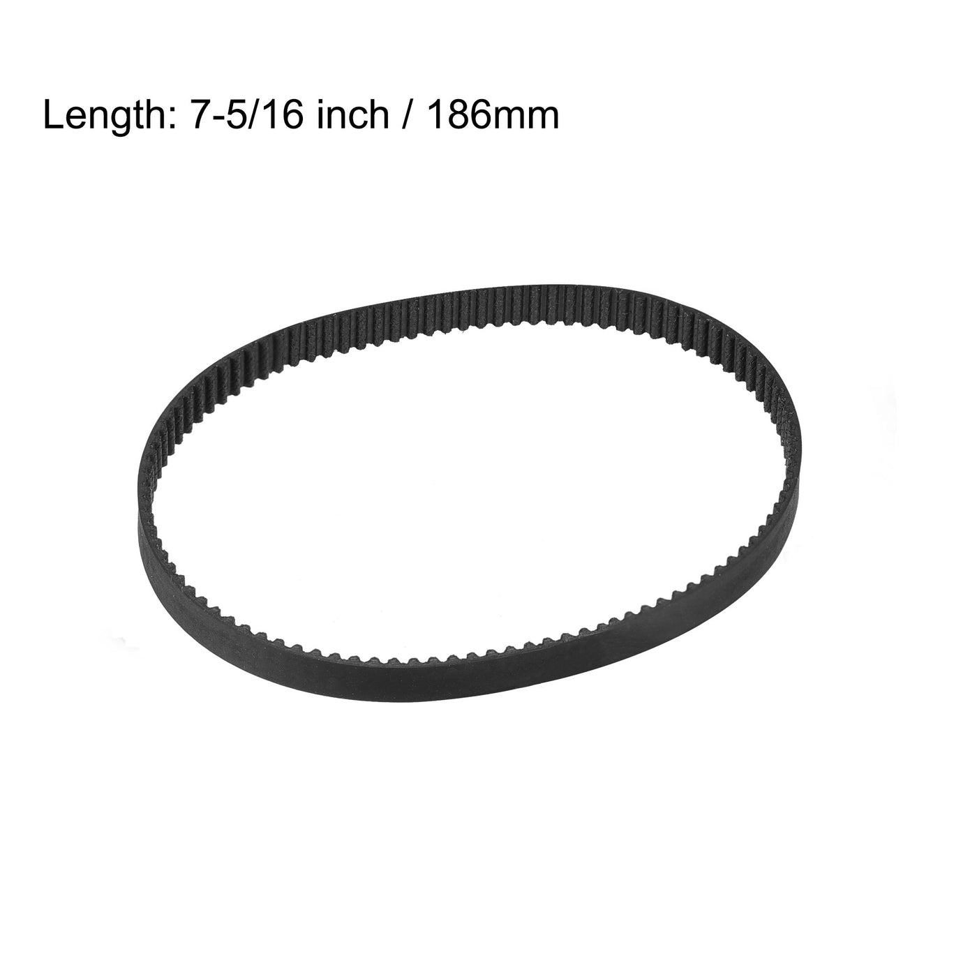 uxcell Uxcell Timing Belt 186mm Circumference 6mm Width Closed for 3D Printer